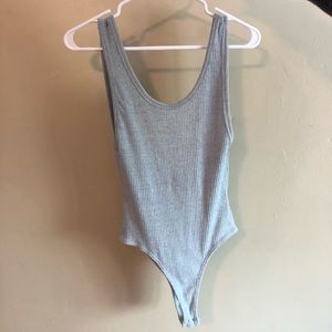 Baby blue body suit